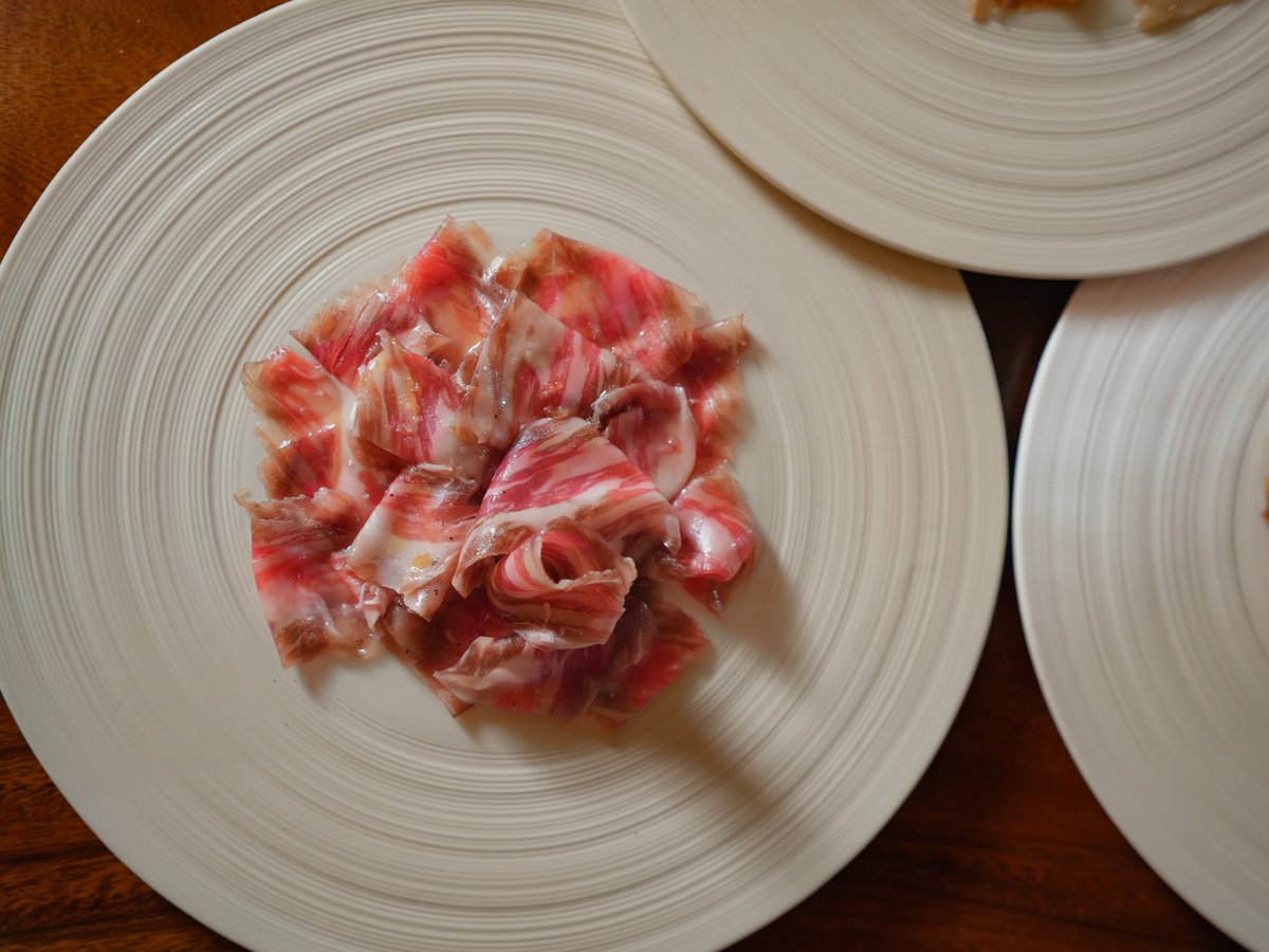 Jamón de Wagyu — Signature homemade cured A5 Japanese Wagyu Jamon.